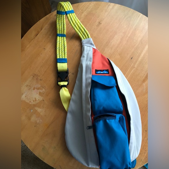 Kavu Other - Kavu bag orange yellow blue crossover unisex men women